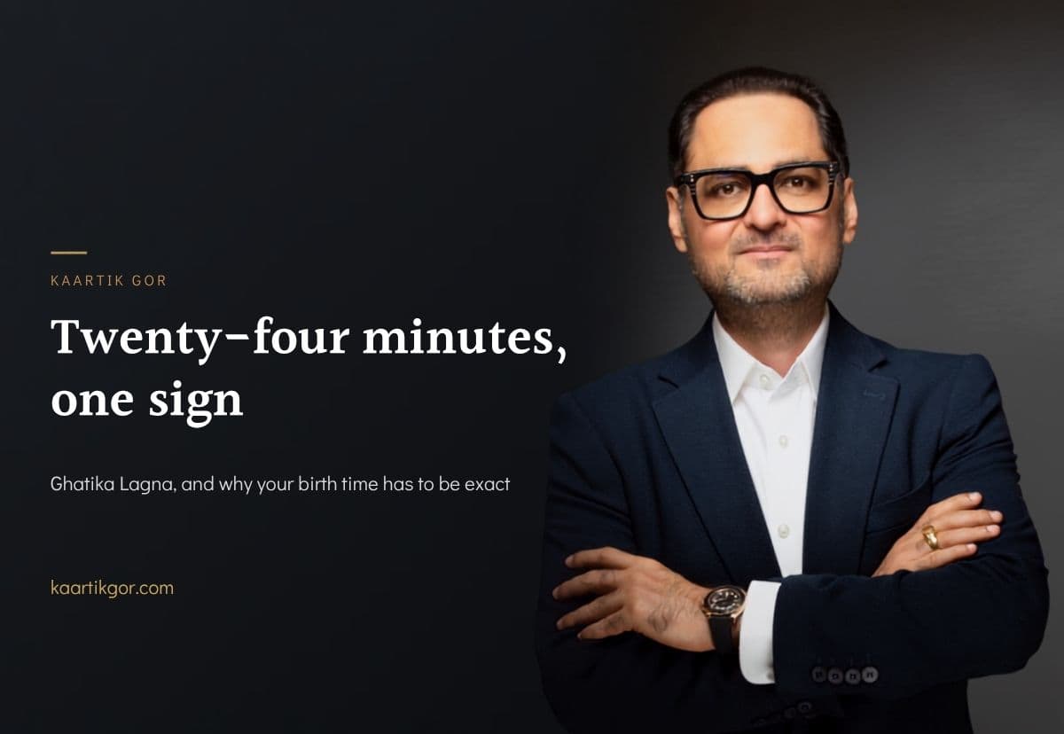 Ghatika Lagna: how to calculate it, and why your birth time has to be exact Ghatika Lagna: how to calculate it, and why your birth time has to be exact