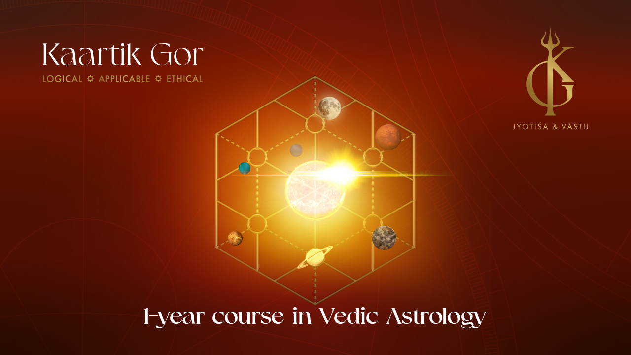1-year course in vedic astrology