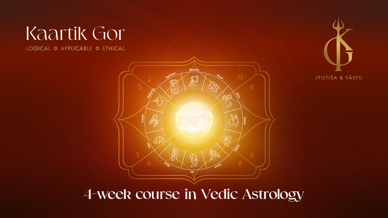 4-Week Course in vedic astrology