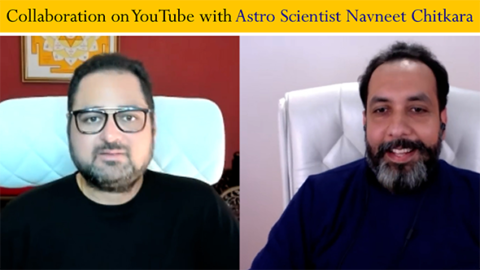 Collaboration on Youtube with Astro Scientist Navneet Chitkara